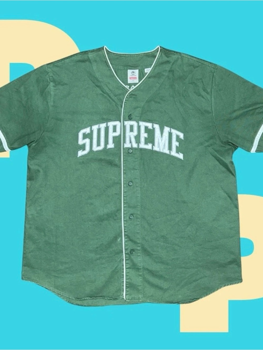 Supreme Timberland Baseball Jersey (XX-Large)